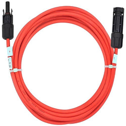 $166.10 - 1Pza  x  2m, Total 2m, C.12, MC4 Macho/Hembra, Rojo, Cobre Estañado, Cable y Conectores., MXRIX-006, Empaque: 27X27X7 cm, 0.30kg, Envío: 0 Días