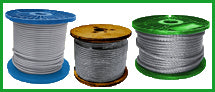  Cables de Acero: Lineas de Vida, Poleas, Elevadores y Tirantes
