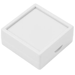 $49.59 - 1Pza, Blanco, 4x4x1.7, Plástico, Interior Terciopelo, Joyero., MXMWI-001, Empaque: 5X5X2 cm, 0.012kg, Envío: 0 Días