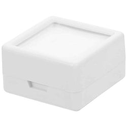 $35.64 - 1Pza, Blanco, 3x3x1.7cm, Plástico, Interior Terciopelo, Joyero., MXMWT-001, Empaque: 4X4X2 cm, 0.006kg, Envío: 0 Días