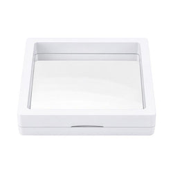 $89.01 - 1Pza, Blanco, 9x9x2cm, Película de PE, Exhibidor/Joyero., MXEWG-001, Empaque: 10X10X3 cm, 0.03kg, Envío: 20 Días
