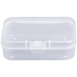 $43.49 - 1Pza, Transparente, 6.5x4.5x2cm, Rectangular, Plástico, Cierre Tipo Clip., MXNXV-001, Empaque: 7X3X5 cm, 0.018kg, Envío: 0 Días