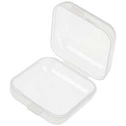 $104.45 - 25Pzas, Transparente, 3.5x3.5x2cm, Cuadrada, Plástico, Cierre Tipo Clip., MXBXF-009, Empaque: 12X17X8 cm, 0.08kg, Envío: 0 Días