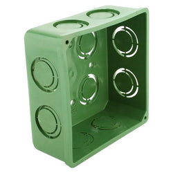 $43.37 - 1 Pza, Caja Cuadrada de PVC 2X2", Entrada 1/2", Verde., MXECX-001, Empaque: 6X6X2 cm, 0.10kg, Envío: 0 Días