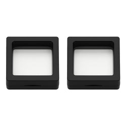$106.09 - 2Pzas, Negro, 5x5x2cm, Película de PE Film, Cuadrado, Joyero/Exhibidor., MXXHJ-002, Empaque: 7X7X6 cm, 0.033kg, Envío: 0 Días