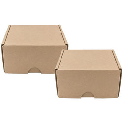 $34.91 - 2Pzas, 11.8x11.8x5.8 cm, medidas interiores, Microcorrugado, Tipo Cofre. , MXPQZ-002, Empaque: 27X25X1 cm, 0.128kg, Envío: 0 Días