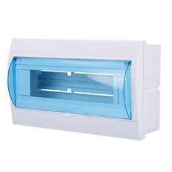 $484.11 - 1Pza, 9-12 Vías, 240x75x150mm,Interruptor de Riel (DIN), Plástico, Blanco/Azul., MXSZI-001, Empaque: 25X8X16 cm, 0.386kg, Envío: 20 Días