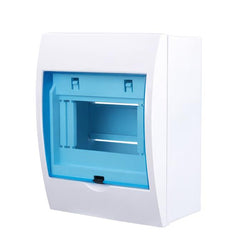 $414.27 - 1Pza, 4-6 Vías, 130x70x175 mm, Interruptor Tipo Riel (DIN), Plástico, Blanco/Azul., MXSZR-001, Empaque: 14X8X18 cm, 0.306kg, Envío: 20 Días
