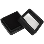 $35.64 - 1Pza, Negro, 3x3x1.7cm, Plástico, Interior Terciopelo, Joyero., MXMBK-001, Empaque: 4X4X2 cm, 0.006kg, Envío: 0 Días