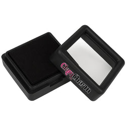 $40.89 - 1Pza, Negro, 3x3x1.7cm, Plástico, Interior Terciopelo, Joyero con Logo., MXGLJ-001, Empaque: 4X4X2 cm, 0.006kg, Envío: 0 Días