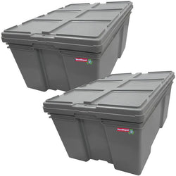 $1053.81 - 2 Pzas, 35kg, 60x40x28cm,  Apilable, Polietileno, Color Gris., MXOSN-002, Empaque: 62X42X30 cm, 6kg, Envío: 0 Días