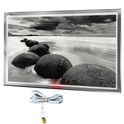 $8880.40 - 450W, 110V/1F/60Hz, 3.5A, 90x60x4 cm, Rocas en la Playa, Litografiado., MXNTH-001, Empaque: 95X65X6 cm, 8kg, Envío: 8 Días