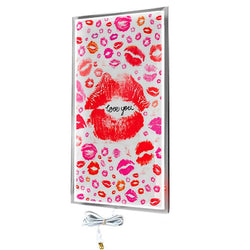 $8880.40 - 450W, 110V/1F/60Hz, 3.5A, 960x90x4 cm, Love You, Vidrio Litografiado, MXRCH-001, Empaque: 95X65X6 cm, 8kg, Envío: 8 Días