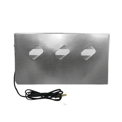 $8880.40 - 280W, 110V/1F/60Hz, 2.5A, 52x45x3 cm, Aluminio Natural, MXWHT-001, Empaque: 68X68X13 cm, 4.6kg, Envío: 8 Días