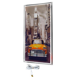 $8880.40 - 450W, 110V/1F/60Hz, 3.5A, 90x60x4 cm, Taxi de Nueva York 1, Litografiado, MXCIH-002, Empaque: 95X65X6 cm, 8kg, Envío: 12 Días