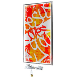 $8880.40 - 450W, 110V/1F/60Hz, 3.5A, 90x60x4 cm, Jesús Loves You, Litografiado, MXFTH-002, Empaque: 95X65X6 cm, 8kg, Envío: 8 Días