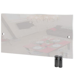 $3562.20 - 165W, 1 a 4m2,110V/1F/60Hz, 1.4A, 60x25x2 cm, Cristal Blanco, Vidrio, Con Sistema de Anclaje, MXYSE-001, Empaque: 70X30X20 cm, 3kg, Envío: 8 Días