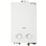 $2431.33 - 1 Servicio, 6L/min, Gas, Natural, Instantáneo, Batería 2 Tipo D, Acero Inox., MXAUT-002, Empaque: 35X49X15 cm, 5kg, Envío: 0 Días