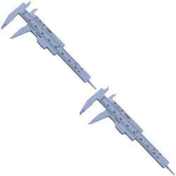 $159.58 - 2Pzas, Azul, 0-80mm, ±0.05mm Tolerancia, 0.05mm Capacidad Mínima, 80mm Capacidad Máxima, Milímetros y Pulgadas, Plástico ABS., MXVEC-002, Empaque: 5X11X2 cm, 0.04kg, Envío: 0 Días
