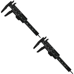 $159.58 - 2Pzas, Negro, 0-80mm, ±0.05mm Tolerancia, 0.05mm Capacidad Mínima, 80mm Capacidad Máxima, Milímetros y Pulgadas, Plástico ABS., MXVEB-002, Empaque: 5X11X2 cm, 0.04kg, Envío: 15 Días
