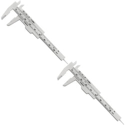 $159.58 - 2Pzas, Blanco, 0-80mm, ±0.05mm Tolerancia, 0.05mm Capacidad Mínima, 80mm Capacidad Máxima, Milímetros y Pulgadas, Plástico ABS., MXVEJ-002, Empaque: 5X11X2 cm, 0.04kg, Envío: 0 Días