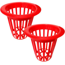 $23.05 - 2 Pzs, 2"Ø, Altura 6 cm, Rojo, Plástico., MXRKB-002, Empaque: 8X9X8 cm, 0.04kg, Envío: 0 Días