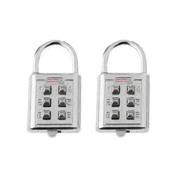 $314.75 - 2Pzas, 6 Teclas, Plata, Mecánico, Acero Inox, MXLKS-002, Empaque: 9X14X6 cm, 0.02kg, Envío: 15 Días