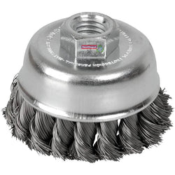 $279.91 - 5"Ø, 14mm Entrada, 5/8" Rosca, 6500RPM Máx., Alambre de Acero Alto Carbono, MXBBC-008, Empaque: 13X13X13 cm, 2kg, Envío: 3 Días