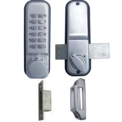 $2126.85 - Grosor puerta 28 a 65 mm, Cromo Satinado, Circular, 12 Teclas Mecánicas, Aleación de Zinc., MXKBK-001, Empaque: 16X26X16 cm, 4kg, Envío: 15 Días