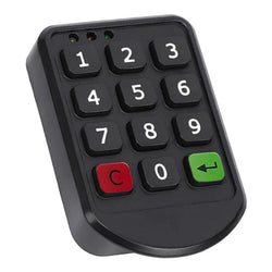 $323.75 - 1 Pza, Grosor Máximo Puerta: 19mm, Código Numérico, Negro, Pilas: 4 x AAA (No incluidas)., MXKCD-001, Empaque: 7X14X5 cm, 0.145kg, Envío: 0 Días
