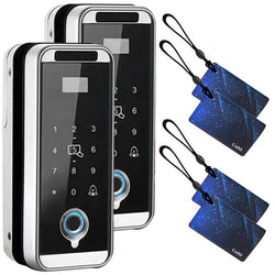 $7320.50 - 2Pzas, NFC, Biométrico, NIP, App Móvil, Pilas 4xAA No Incluidas, USB, Plateado y Negro., MXGAG-002, Empaque: 30X18X26 cm, 3.140kg, Envío: 0 Días