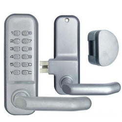 $3475.20 - Grosor puerta 28 a 65mm, Cromo Satinado, Palanca, Teclas Mecánicas, Aleación de Zinc., MXKBE-001, Empaque: 15X13X15 cm, 4kg, Envío: 15 Días