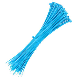 $134.58 - 1Paq, 100Pzas, 20cm, 2.5mm, Azul, Nailon, A prueba de ácidos, Autoextinguible., MXZCU-001, Empaque: 10X 25X 4 cm, 0.04kg, Envío: 0 Días