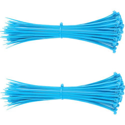 $242.92 - 2Paq, 200Pzas, 20cm, 2.5mm, Azul, Nailon, A prueba de ácidos, Autoextinguible., MXZCU-002, Empaque: 10X 25X 5 cm, 0.08kg, Envío: 0 Días