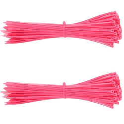 $254.16 - 2Paq, 200Pzas, 20cm, 2.5mm, Rosa, Nailon, A prueba de Ácidos, Autoextinguible., MXZCR-002, Empaque: 10X 25X 5 cm, 0.08kg, Envío: 0 Días