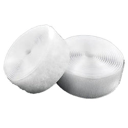 $233.45 - 1 pza, 30mm, 5m, Blanco, Rollo Velcro, Hook Loop., MXHWE-001, Empaque: 10X10X5 cm, 0.06kg, Envío: 0 Días