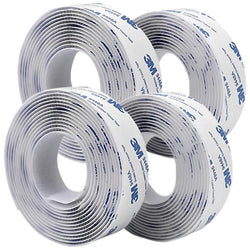 $436.01 - 2 pzas, 25mm, 1m, Blanco, Rollo Velcro Adhesivo, Hook Loop., MXVPO-002, Empaque: 12X12X8 cm, 0.068kg, Envío: 0 Días