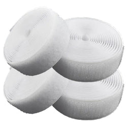 $368.92 - 2 pzas, 25mm, 5m, Blanco, Rollo Velcro, Hook Loop., MXHWD-002, Empaque: 10X10X7 cm, 0.10kg, Envío: 30 Días
