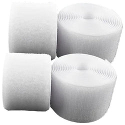 $635.38 - 2 pzas, 50mm, 5m, Blanco, Rollo Velcro, Hook Loop., MXHWH-002, Empaque: 10X10X12 cm, 0.2kg, Envío: 30 Días