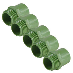 $82.00 - 5 Pzas, 1/2" Ø, Conector Ligero, PVC, Verde., MXELO-002, Empaque: 3X3X3 cm, 0.20kg, Envío: 12 Días