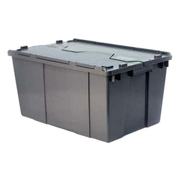$764.94 - 1 Pza, 35kg, 60x50x32cm, Apilable, Bisagras, Polietileno, Color Gris., MXXCR-001, Empaque: 61X 33X 51 cm, 4kg, Envío: 0 Días