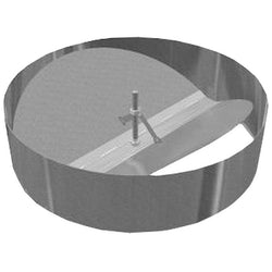 $945.79 - 24Ø, Control de Volumen, Galvanizado Natural, C.24, MXCFL-011, Empaque: 64X64X11 cm, 1.4kg, Envío: 18 Días