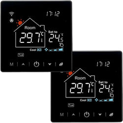 $4174.56 - 2 Pzas, LCD, Negro, Temp -5°C a 60°C, Lim Piso 20-90 °C, WiFi 2.4GHz., MXTYB-002, Empaque: 10X 8X 10 cm, 0.20kg, Envío: 0 Días