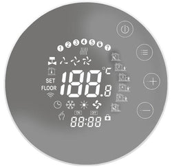 $1348.45 - 1 Pza, LCD, Blanco, Temp 5°C a 95°C, CA 95-240V, Suelo Radiante, WiFi 2.4GHz, Bluetooth 5.0., MXHDX-001, Empaque: 12X 15X 5 cm, 0.20kg, Envío: 0 Días