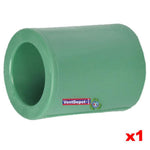 $35.75 - 1 Pza, 1" Ø, Cople Tipo Ligero, PVC, Verde., MXCPH-007, Empaque: 4X4X4 cm, 0.30kg, Envío: 12 Días