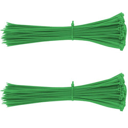 $242.92 - 2Paq, 200Pzas, 20cm, 2.5mm, Verde, Nailon, A prueba de ácidos, Autoextinguible., MXZCE-002, Empaque: 10X 25X 5 cm, 0.08kg, Envío: 0 Días