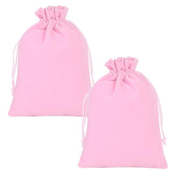 $55.26 - 2Pzas, Rosa, 7.2x9cm, Terciopelo, Bolsa Organza., MXVVK-002, Empaque: 8X 10X 1 cm, 0.01kg, Envío: 0 Días