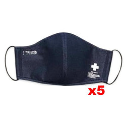 $622.38 - 5 pzs, Navy Blue/Azul Marino, Lavable, Non Woven, 3 capas., MXWHC-002, Empaque: 22X14X2 cm, 0.1kg, Envío: 60 Días