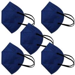 $108.56 - 5Pzas, Navy/Azul Marino, Protección FFP2, Non Woven, 4 capas., MXRXN-002, Empaque: 12X17X1 cm, 0.04kg, Envío: 0 Días