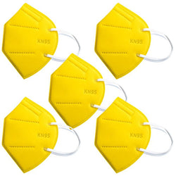 $108.56 - 5Pzas, Yellow/Amarillo, Protección FFP2, Non Woven, 4 capas., MXAXY-002, Empaque: 12X17X1 cm, 0.04kg, Envío: 0 Días